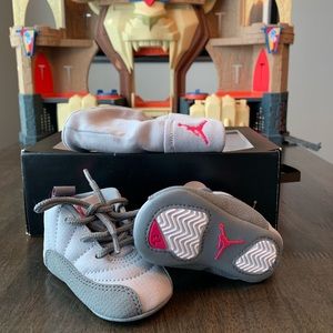 AIR JORDAN 12 RETRO SHOES GIFT PACK 
Infant